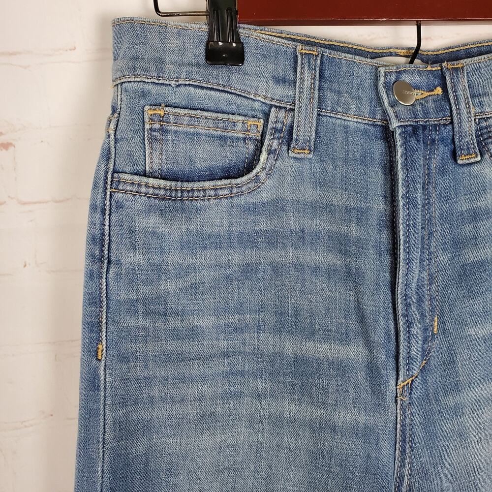 Joes Jeans The Mia High Rise Wide Leg Petite Size 26 Blue Hot Shot 30" Inseam - Picture 6 of 14